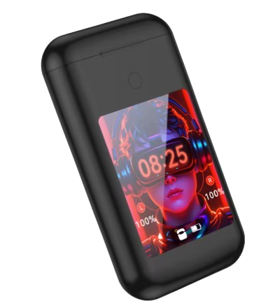 Console de jeu sans fil multifonction 2-en-1 avec écouteurs HiFi et boîtier de charge 8000 mAh